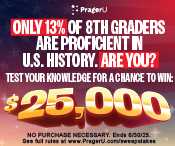 SPONSOR: Pass PragerU’s History and Civics Test & You Could Win $25,000!